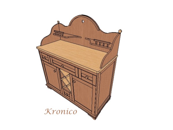 Буфет для кухни KRONICO (проект)