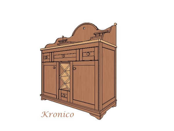 Буфет для кухни KRONICO (проект)