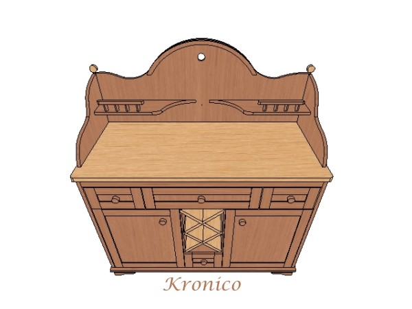 Буфет для кухни KRONICO (проект)