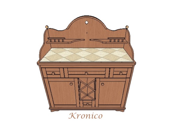 Буфет для кухни KRONICO (проект)