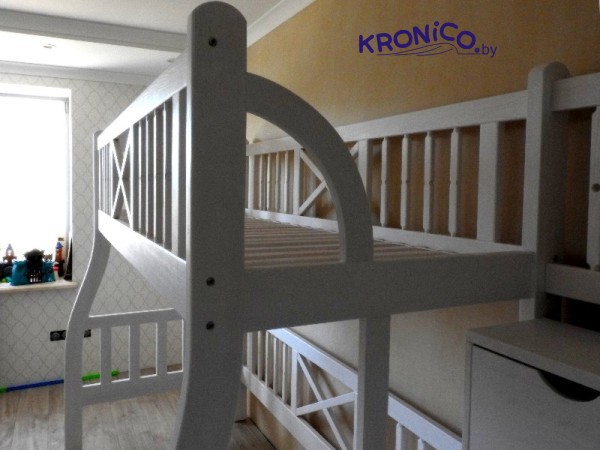 Кровать двухъярусная 