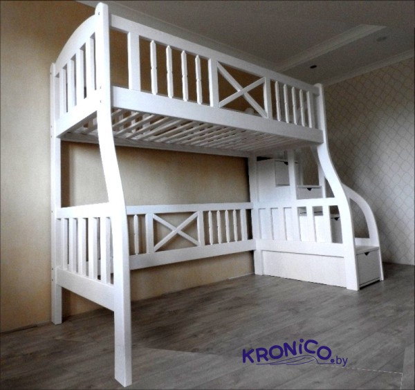 Кровать двухъярусная 