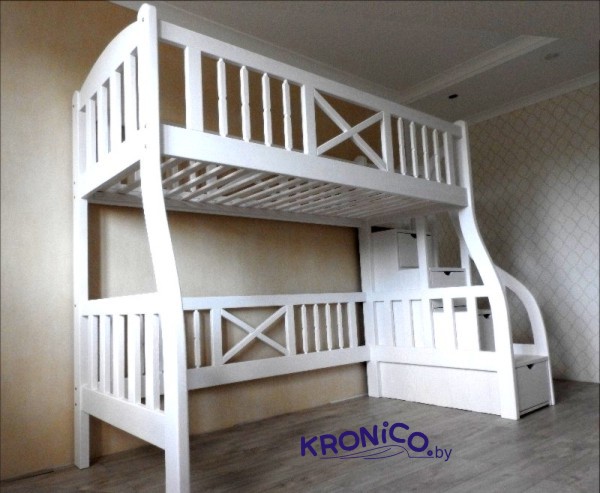 Кровать двухъярусная 