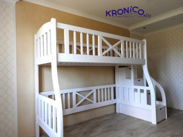 Кровать двухъярусная 