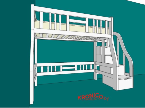 Кровать-чердак 