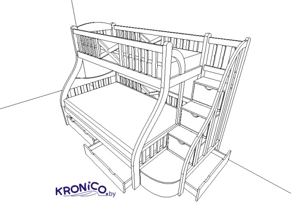 Проект кровати Kitty 3