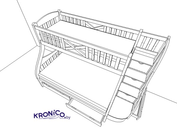 Проект кровати Kitty 3