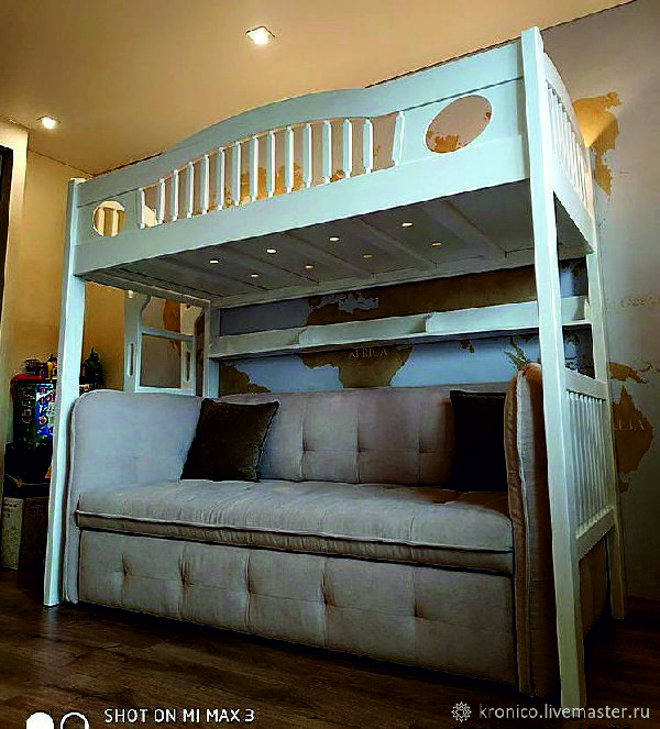 Кровать двухъярусная 