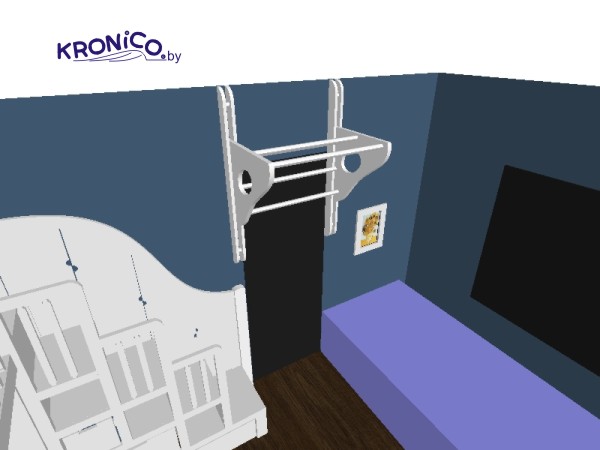 Проект детской комнаты KRONICO 4