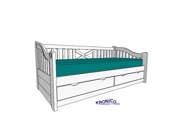 Проект кровати KRONICO
