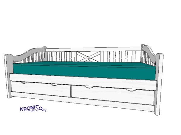 Проект кровати KRONICO