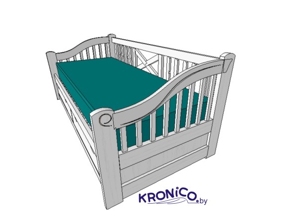Проект кровати KRONICO