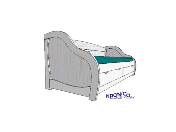 Проект кровати KRONICO