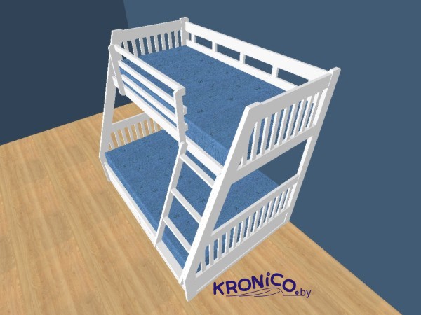 Проект двухъярусной кровати KRONICO