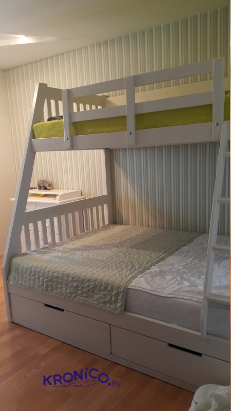 Проект двухъярусной кровати KRONICO