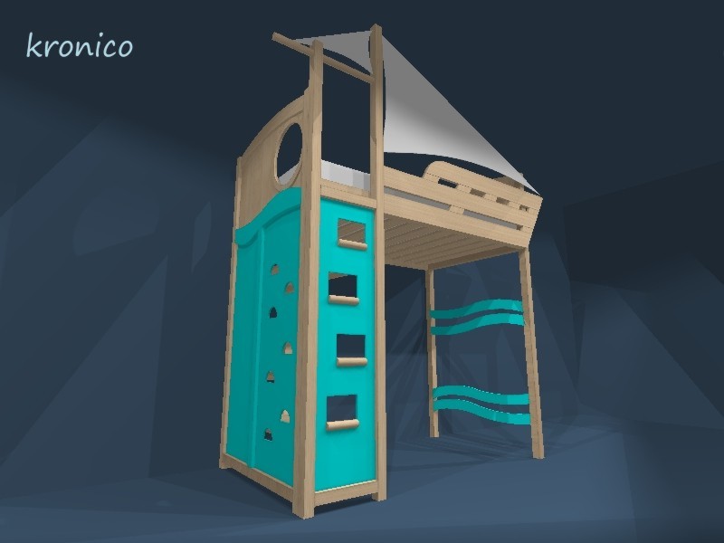 Кровать - чердак KRONICO 