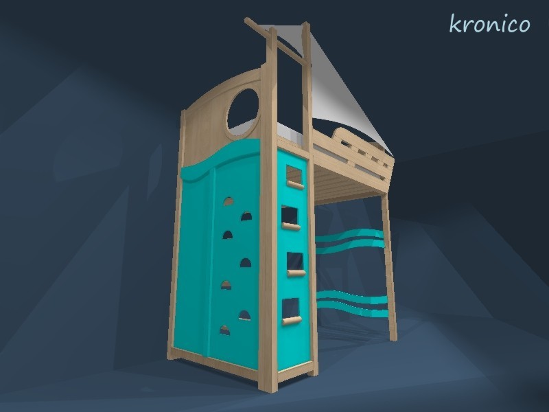 Кровать - чердак KRONICO 