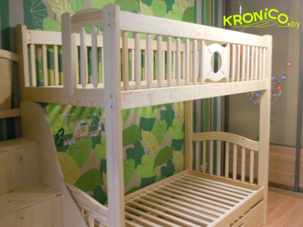 Кровать двухъярусная 