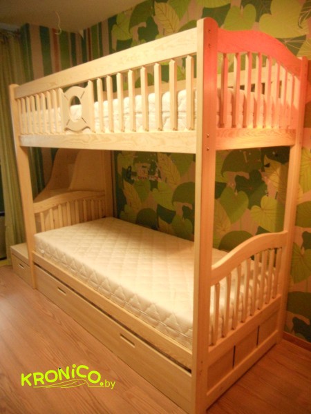 Кровать двухъярусная 