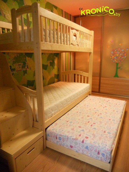 Кровать двухъярусная 