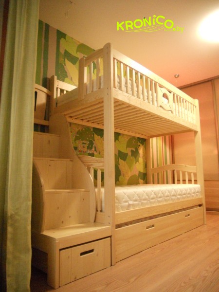 Кровать двухъярусная 